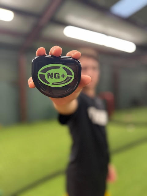 Close-up of the NeuroGuard+ case