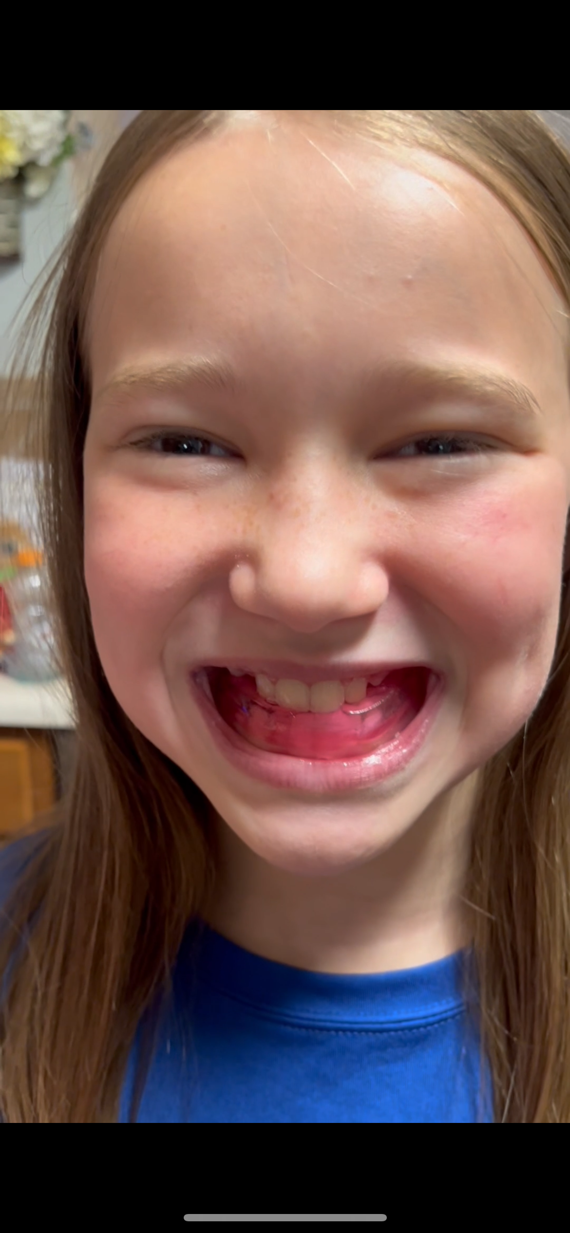 Young athlete smiling